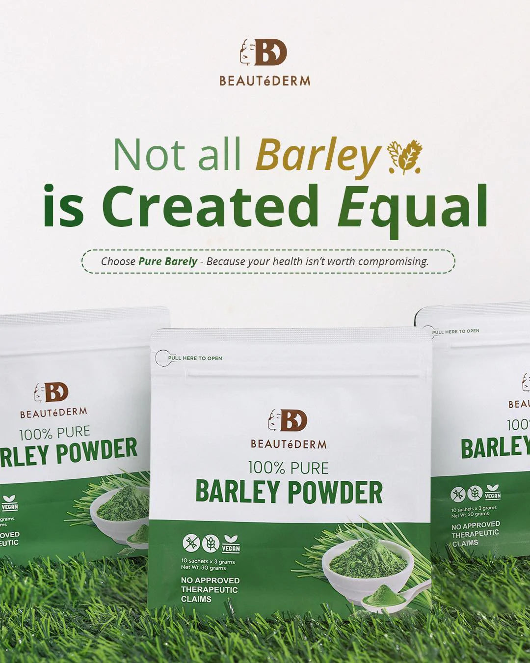 100% PURE BARLEY JUICE DRINK