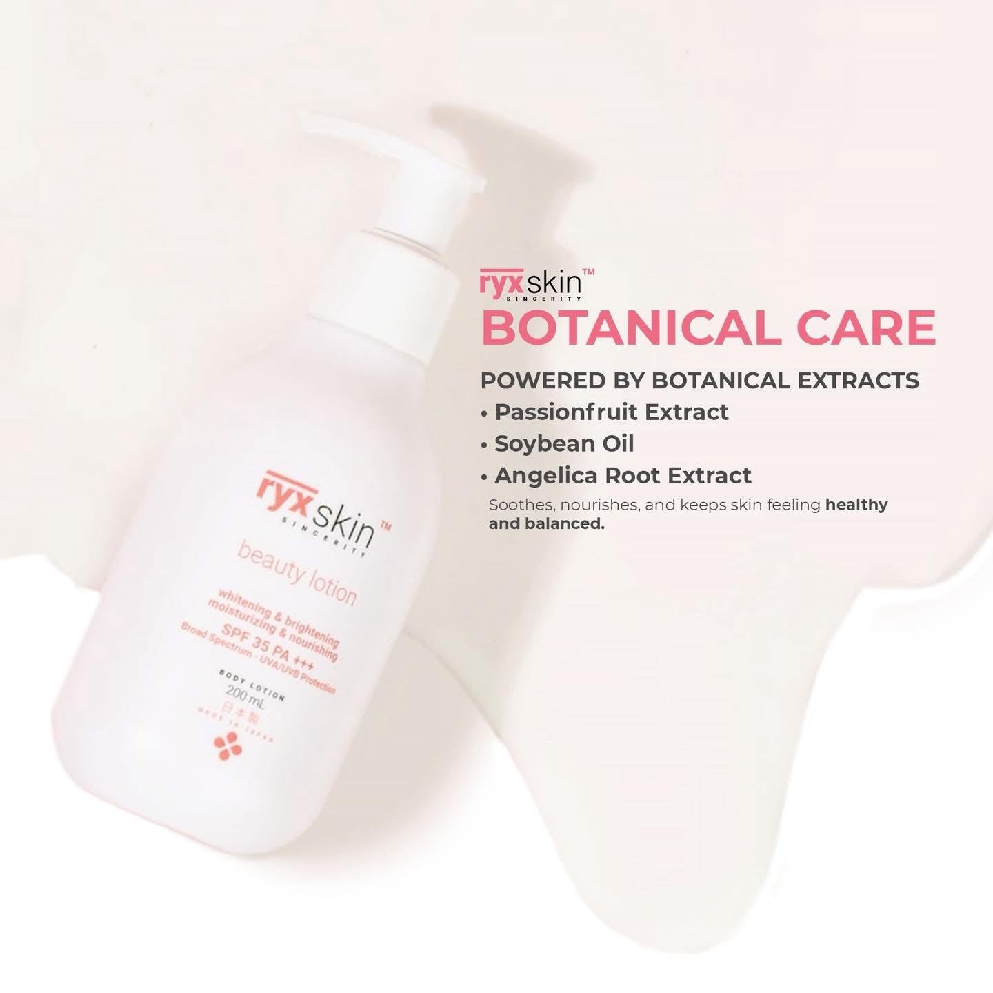 RyxSkin Sincerity Beauty Lotion SPF 35 PA+++ 200 ml