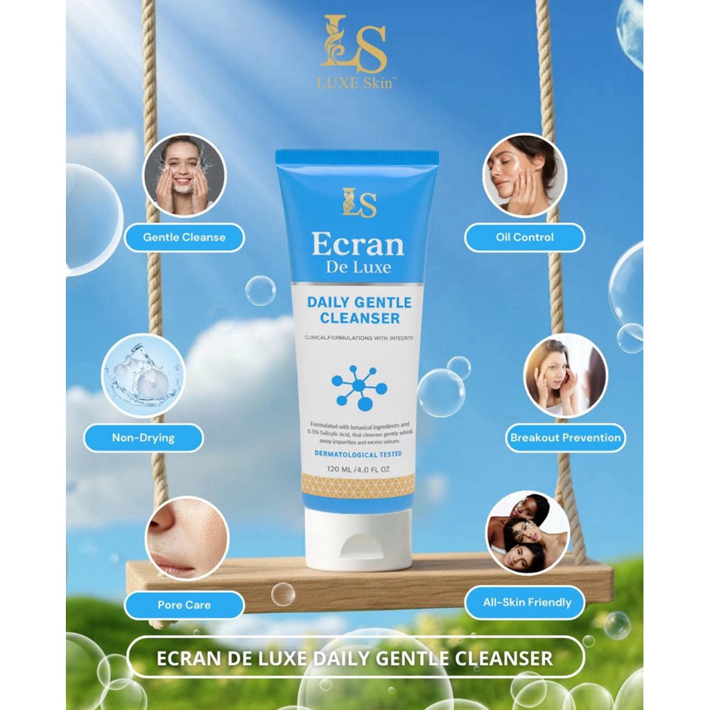 Luxe Skin Ecran De Luxe Daily Gentle Cleanser 120ml