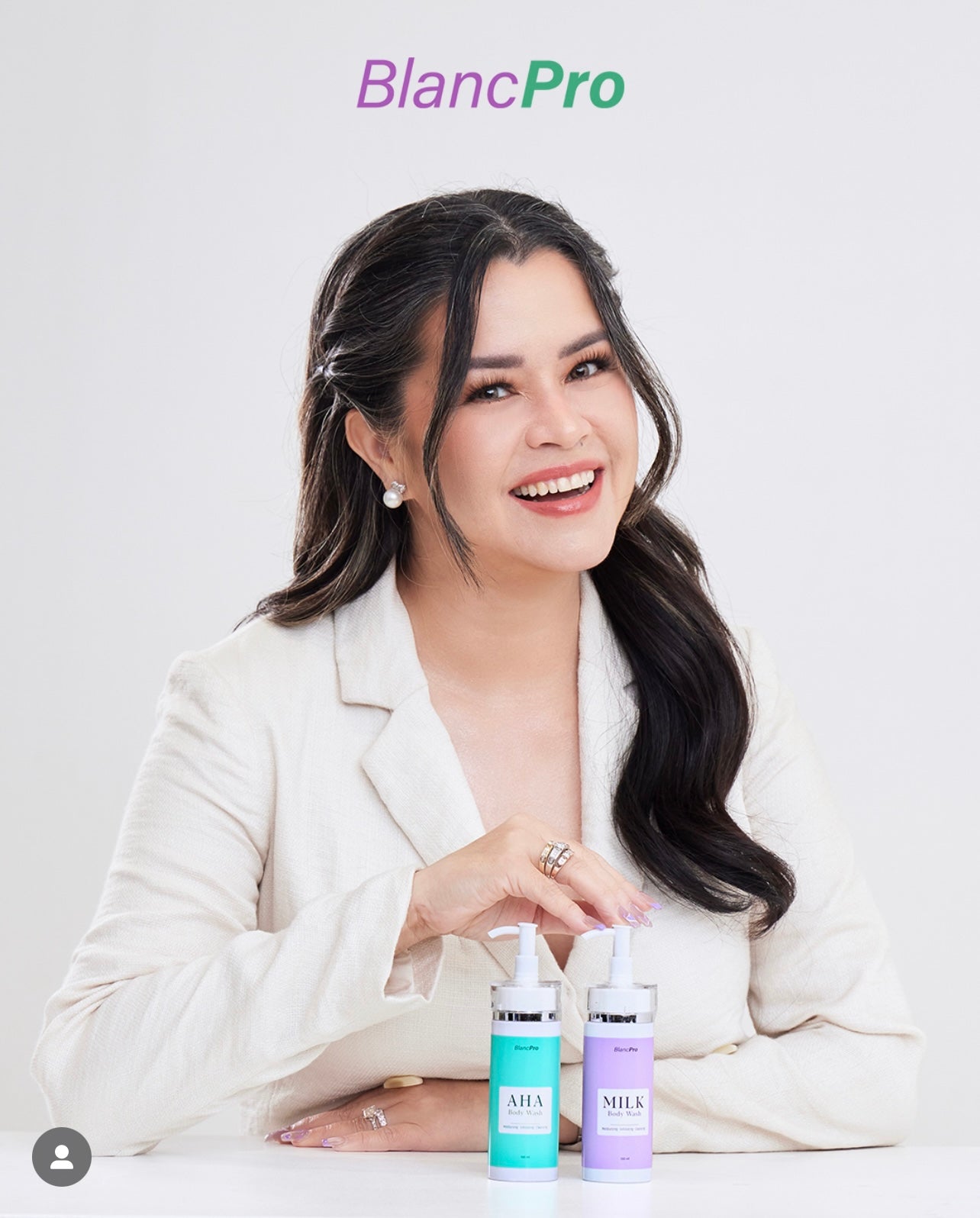 BlancPro Milk Body Wash 100ml