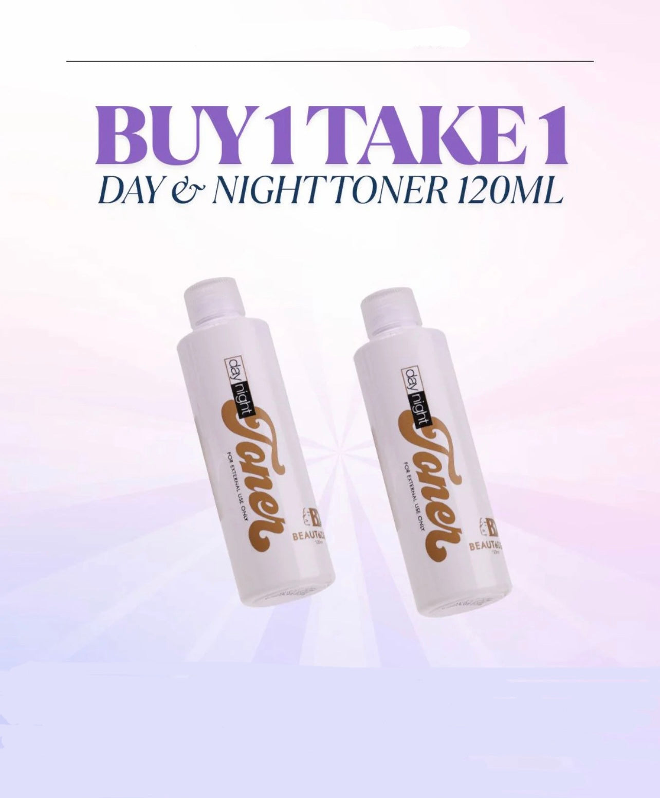 Day and Night Toner 120ml BUY 1 GET 1 FREE
