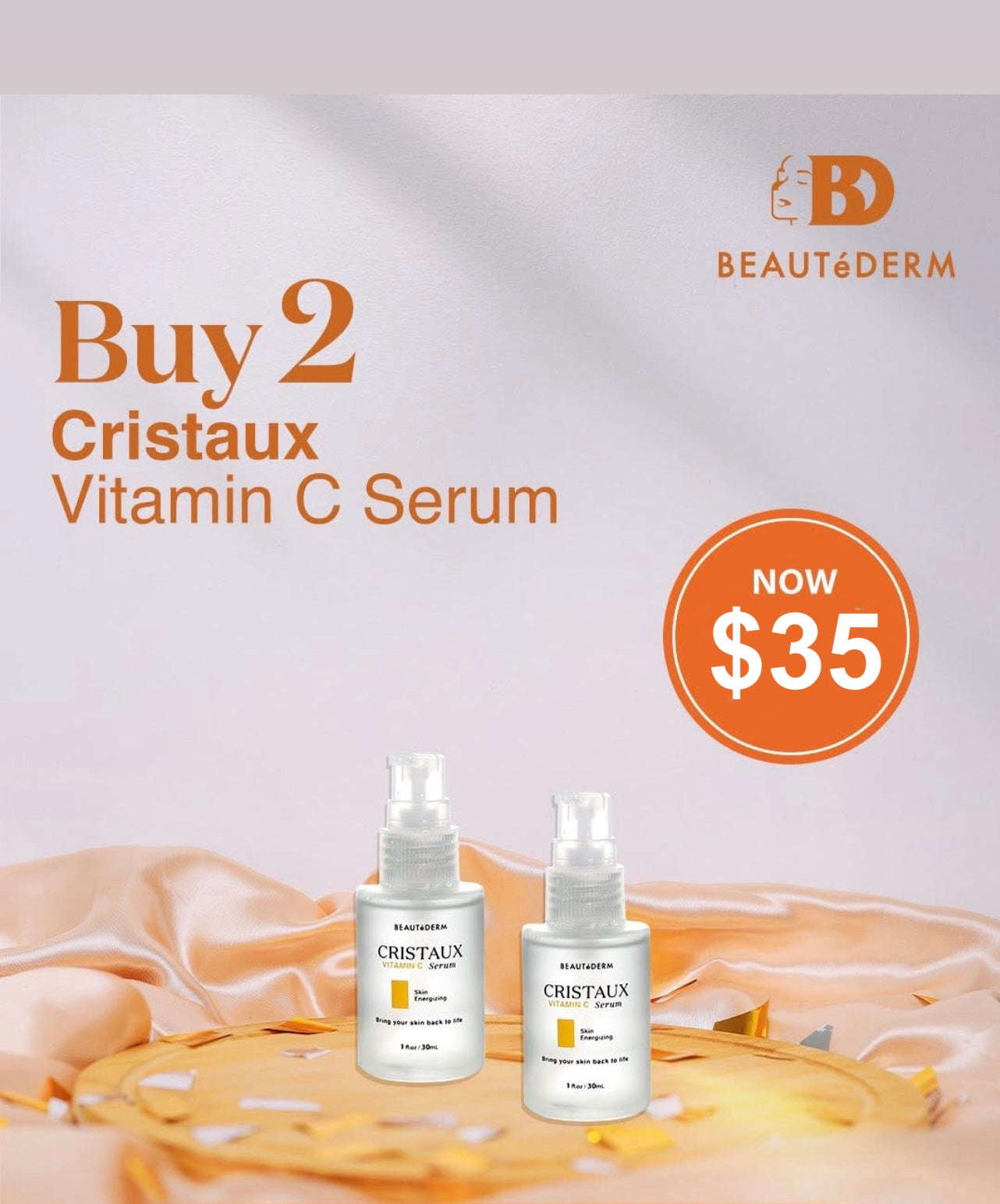 Cristaux Vitamin C Serum 30ML BUY 1 GET 1 FREE