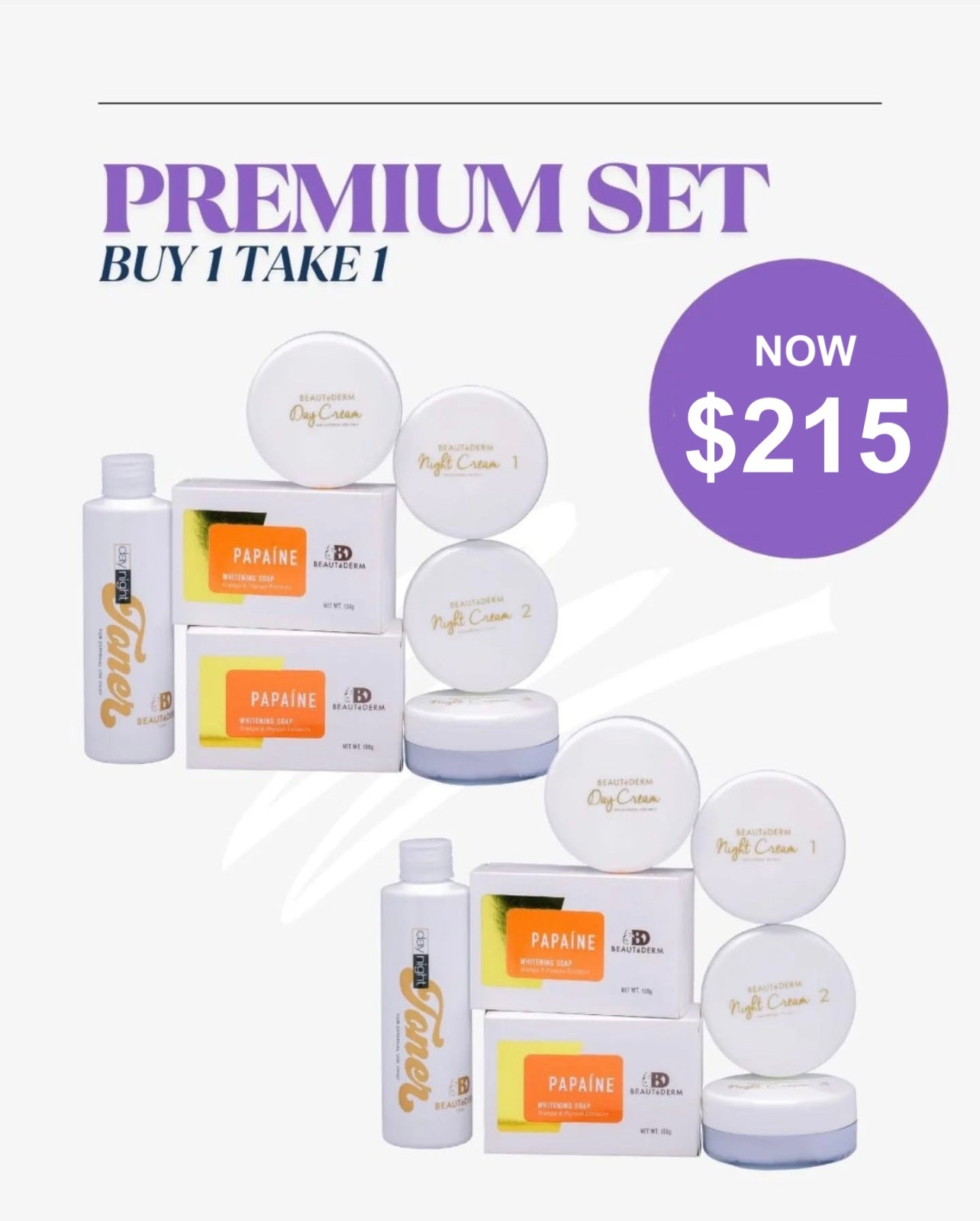 PREMIUM SET BUY 1 GET 1 FREE