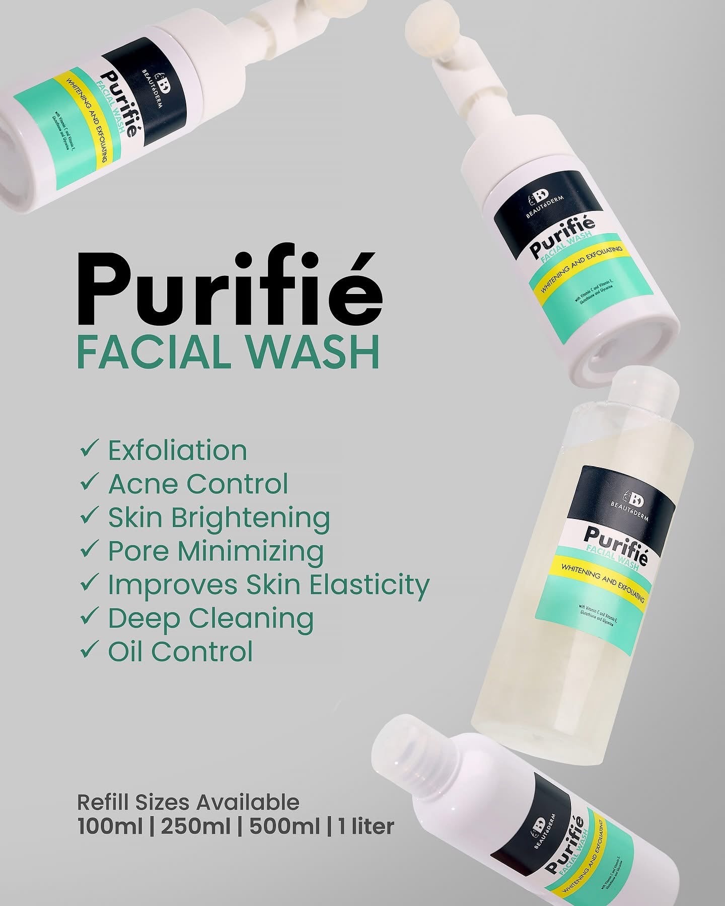 Purifie Wash with Brush 100ml BUY 1 GET 1 FREE