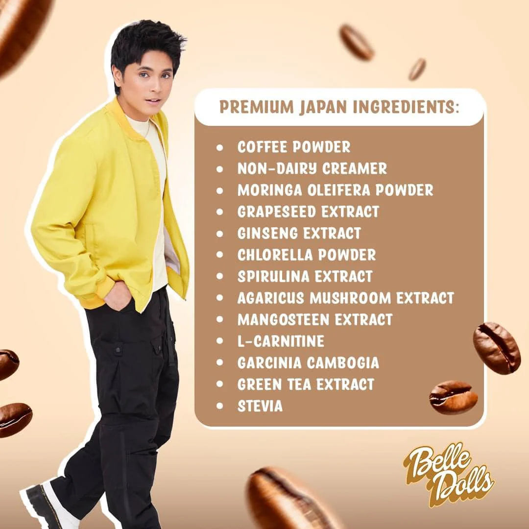 Belle Dolls Caramel Macchiato Healthy Coffee Drink