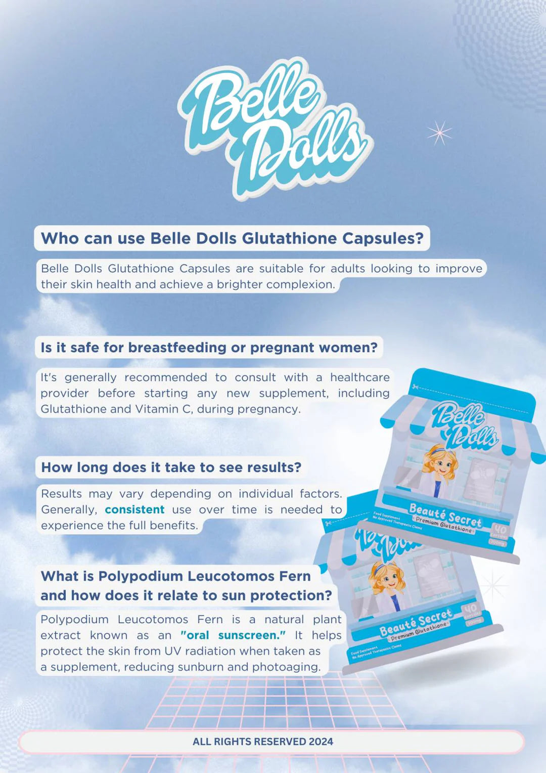 Belle Dolls Premium Gluta