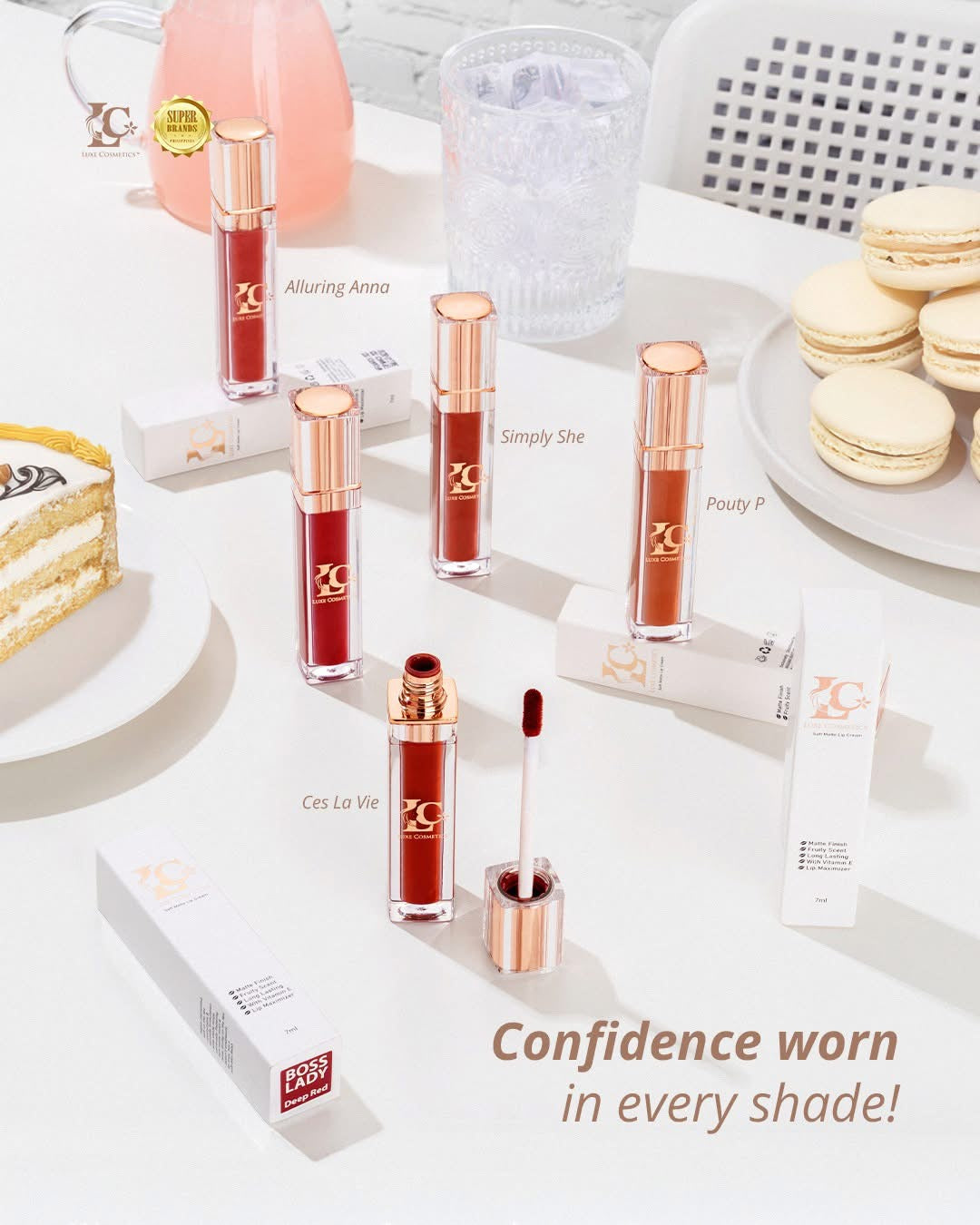 Luxe Cosmetics Soft Matte Lip Cream