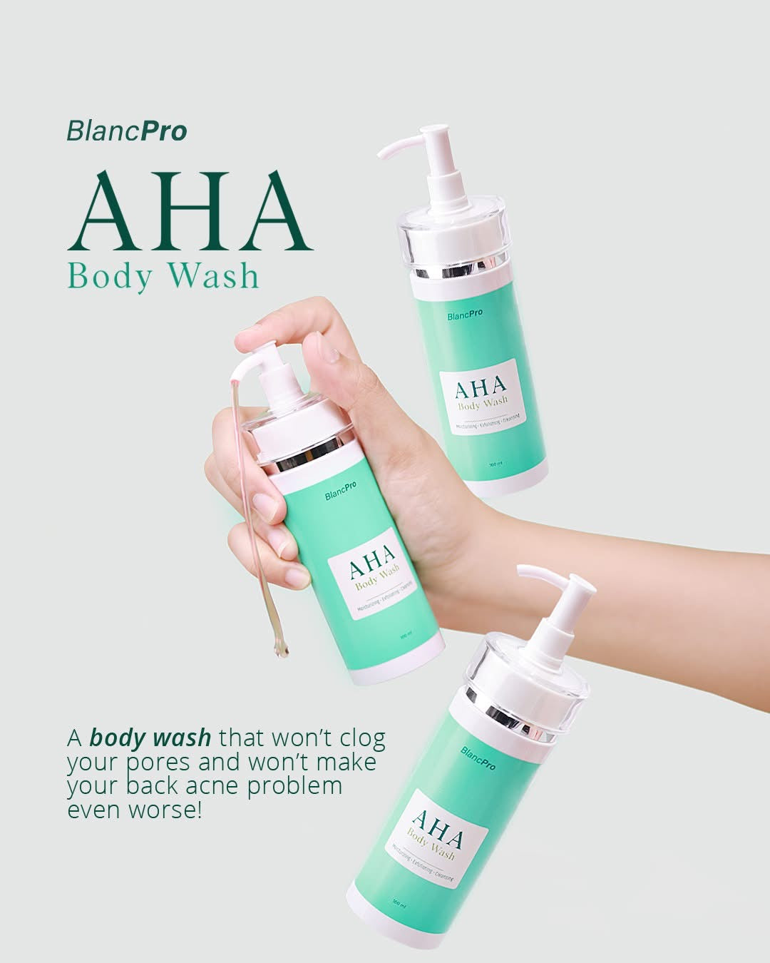BlancPro AHA Body Wash 100ml