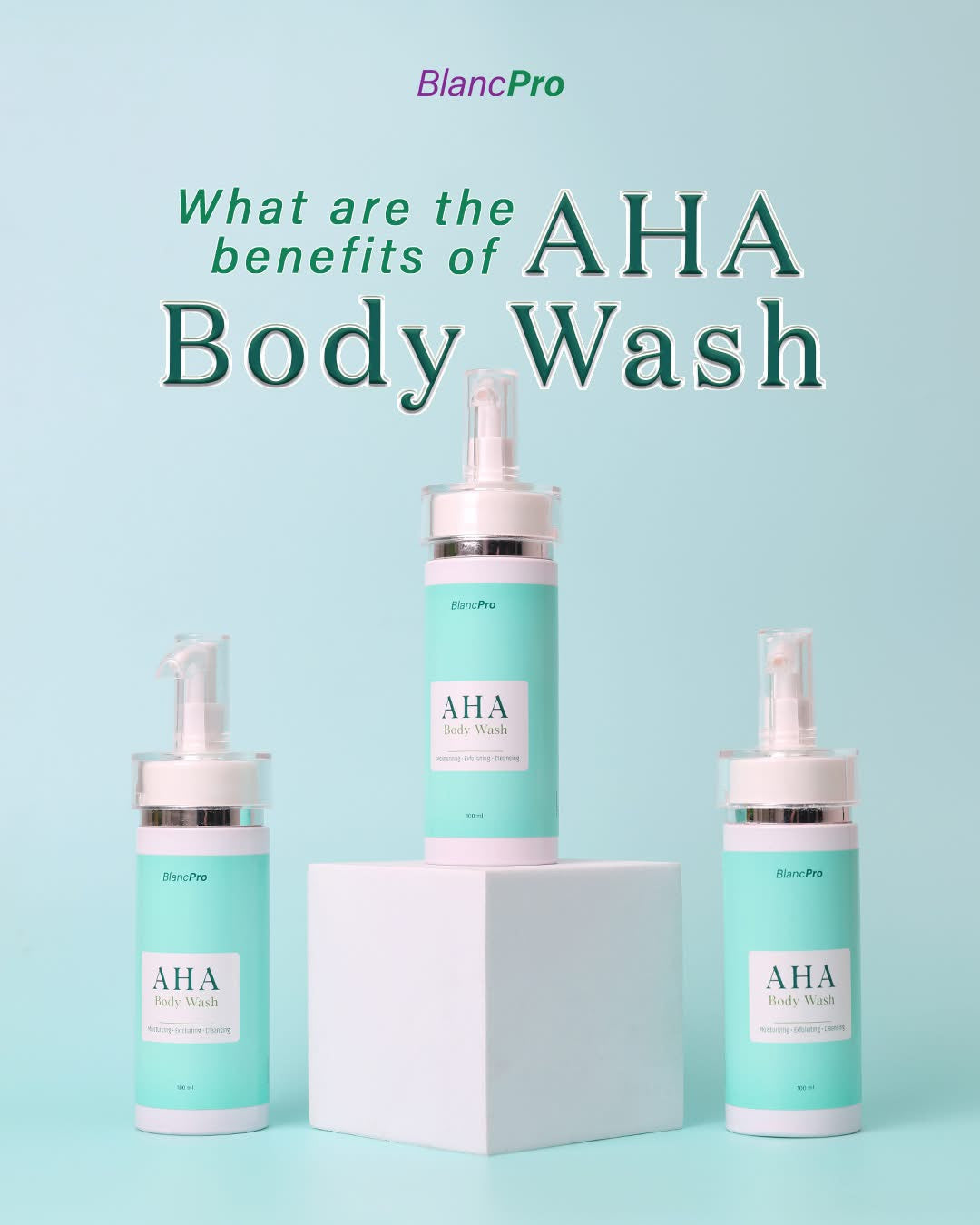 BlancPro AHA Body Wash 100ml