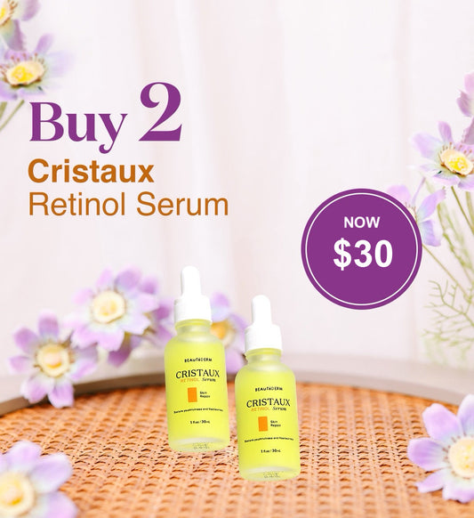 Cristaux Retinol Serum BUY 1 TAKE 1 FREE