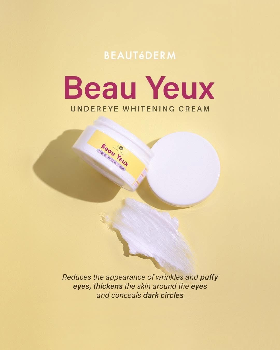 Beau Yeux Undereye Whitening Cream 10 grams BUY 1 GET 1 FREE