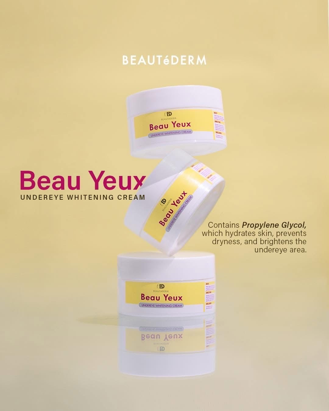 Beau Yeux Undereye Whitening Cream 10 grams BUY 1 GET 1 FREE