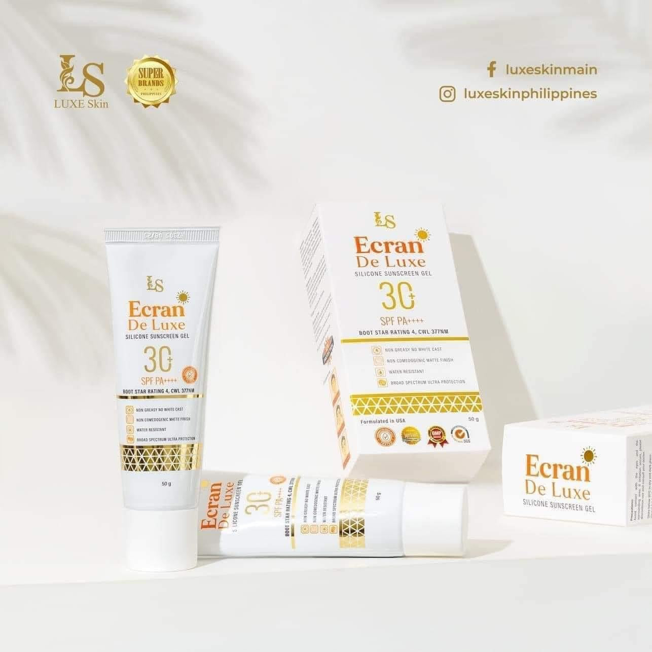 Luxe Skin Ecran De Luxe Sunscreen Gel (50grams)