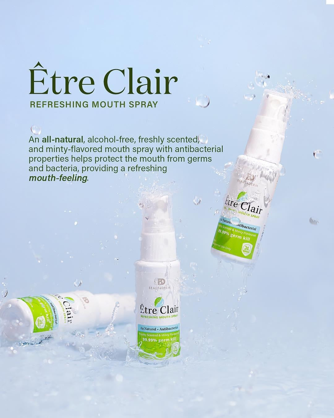ÉTRE CLAIR REFRESHING MOUTH SPRAY 30ml