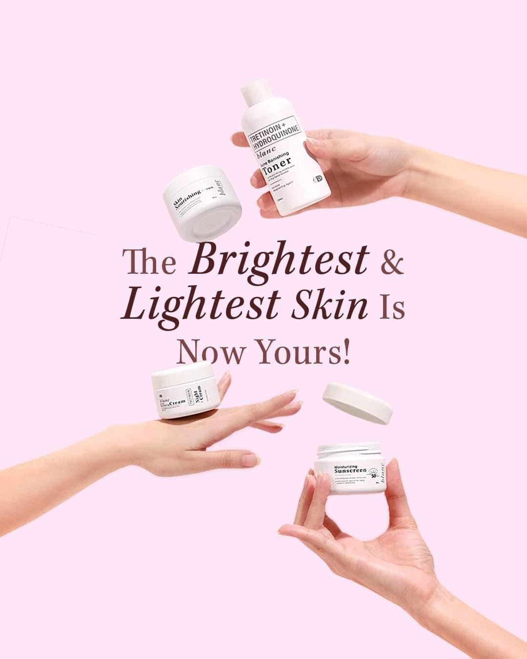 Blanc Set Regular Size (good for 2 months use each one) BUY 1 GET 1 FREE