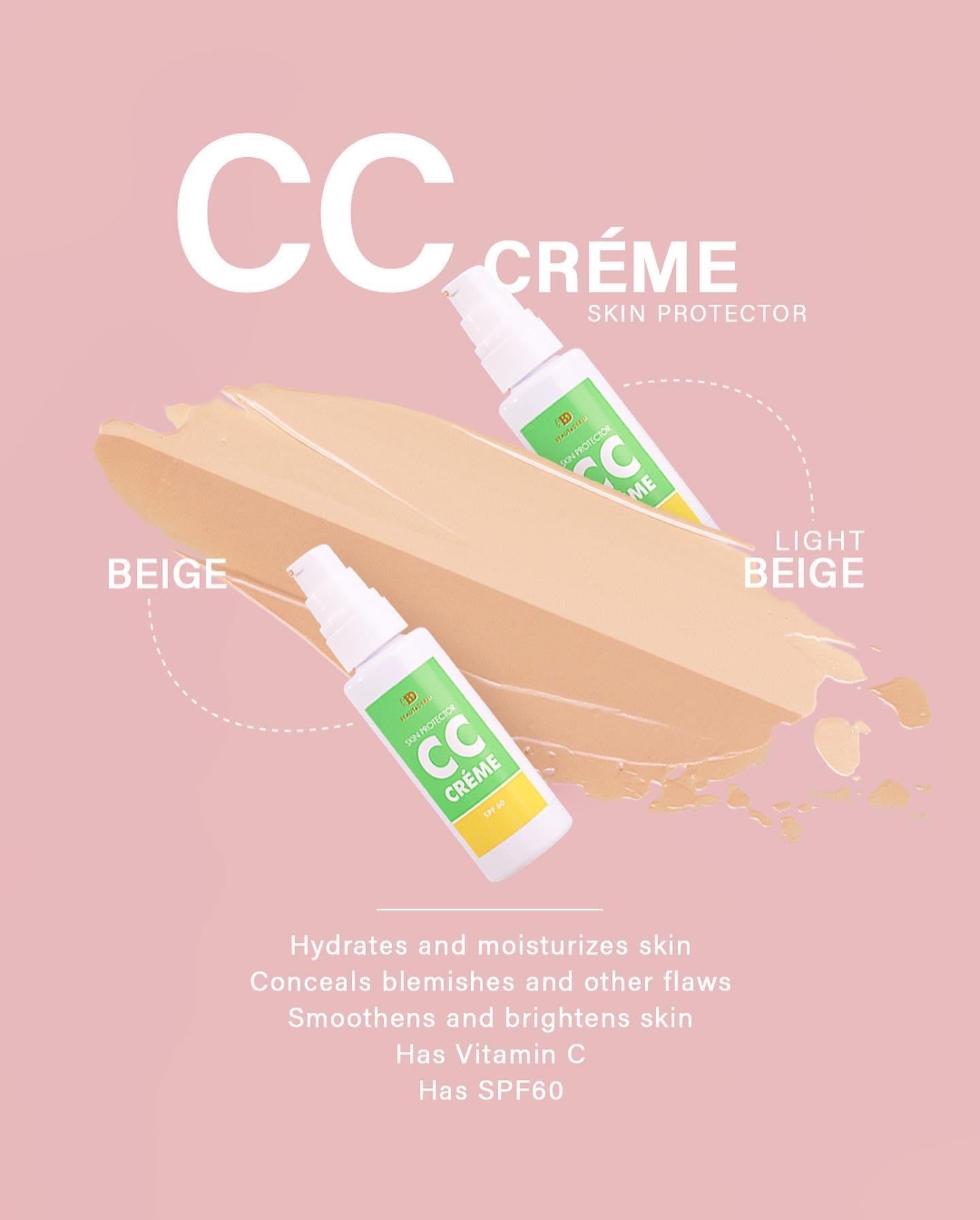CC creme 60 ml Refill (Beige or Light Beige)