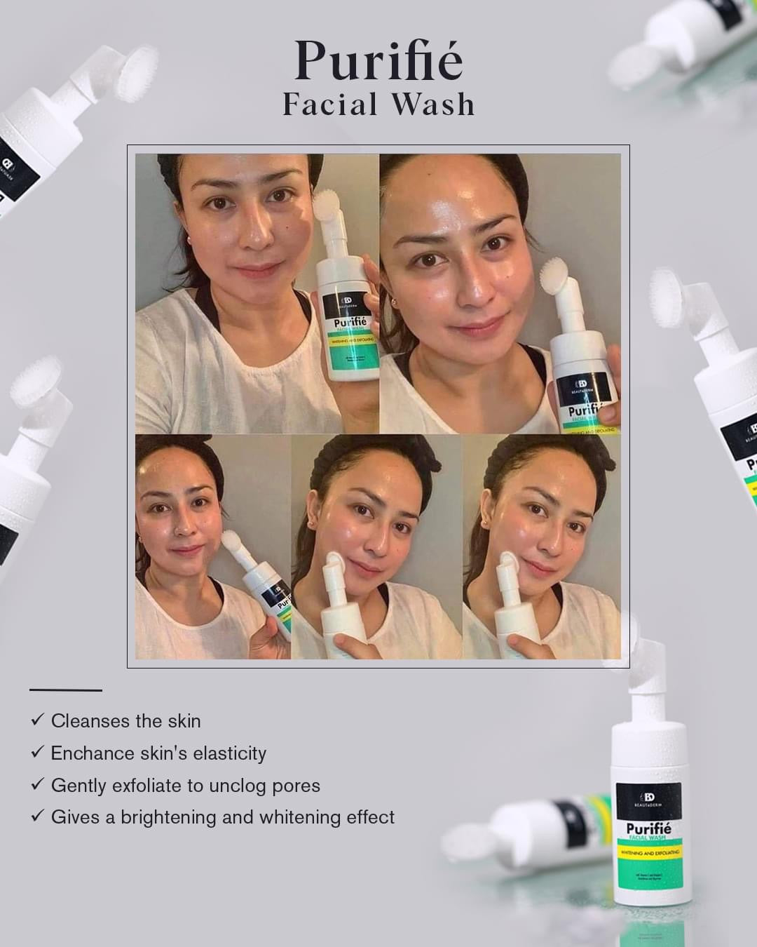Purifie Wash with Brush 100ml BUY 1 GET 1 FREE