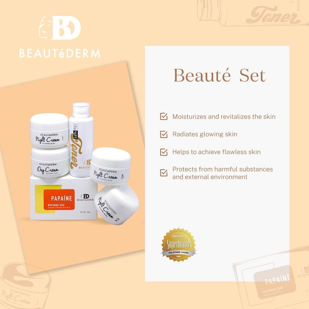 Trial Set* with FREE Day & Night Toner 60ml and Hair Oil