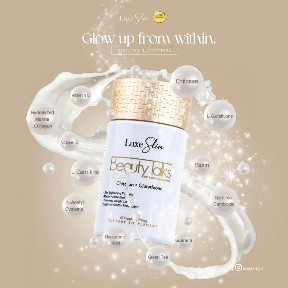 Luxe Slim - Beauty Talks Skin and Body Supplements (by Anna Magkawas)