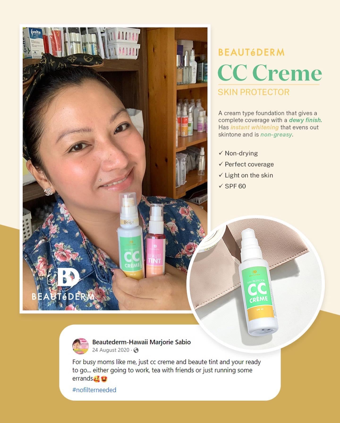 CC creme 60 ml Refill (Beige or Light Beige)