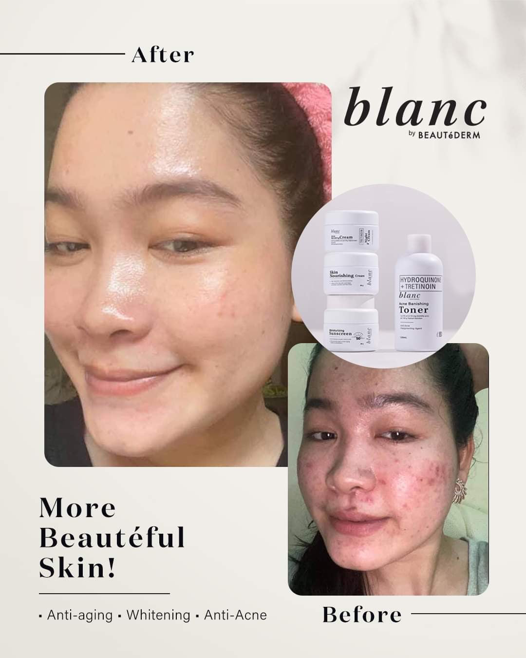 Blanc Moisturizing Sunscreen 20grams with SPF 50