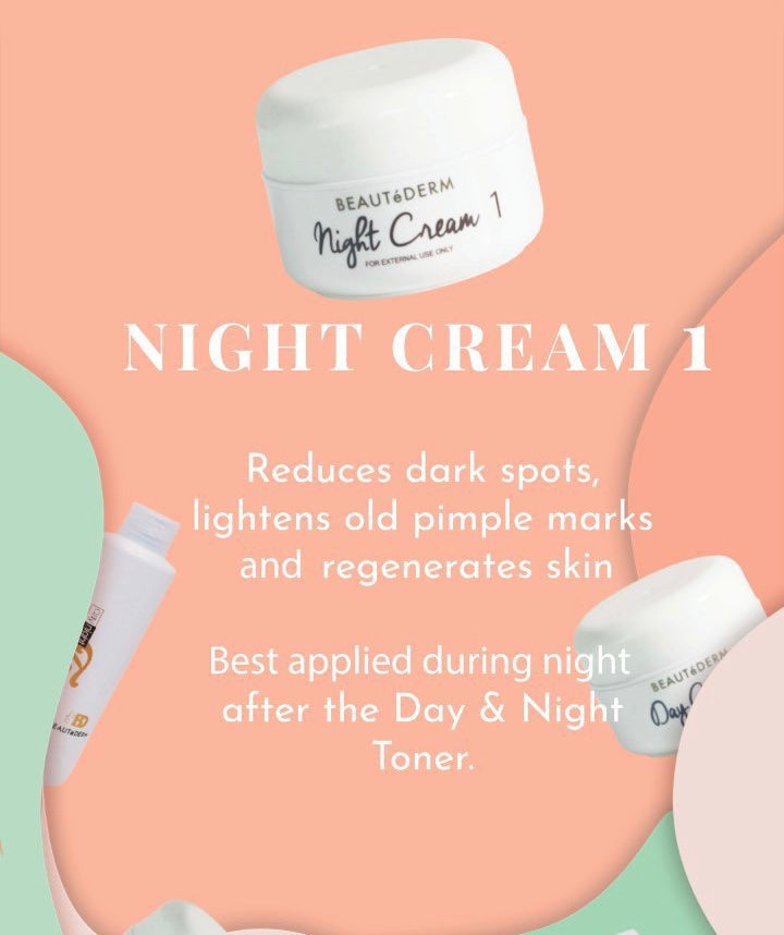 Night Cream 1 (10 grams, 20 grams, 50 grams)