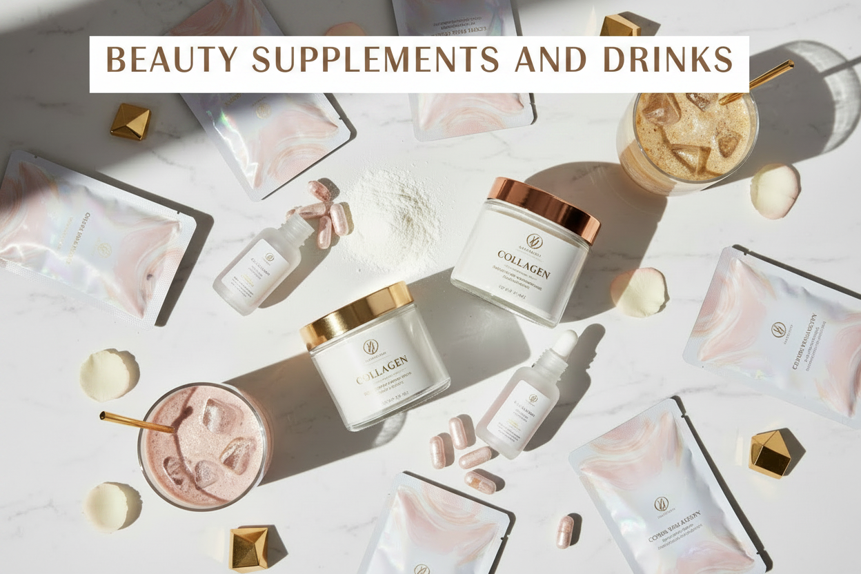 BEAUTY SUPPLEMENTS AND POWDERED DRINKS