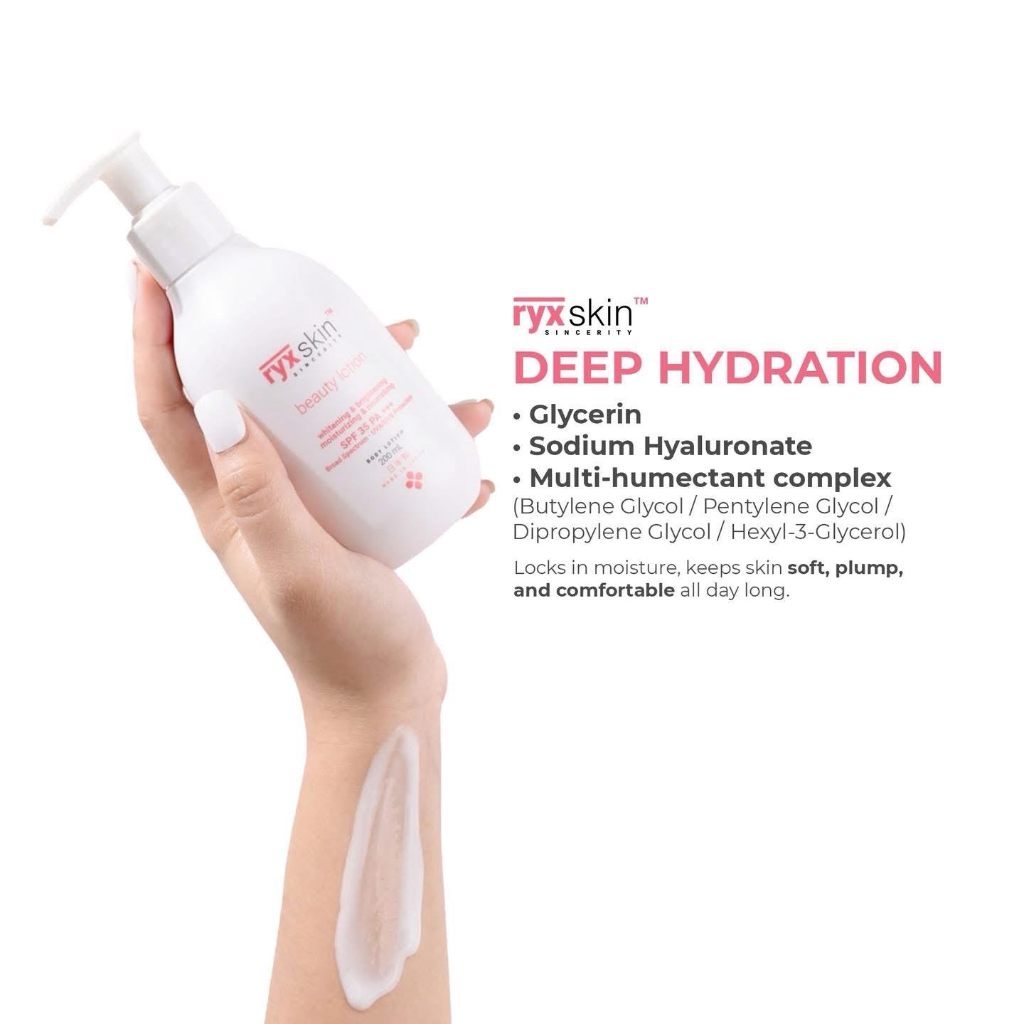 RyxSkin Sincerity Beauty Lotion SPF 35 PA+++ 200 ml