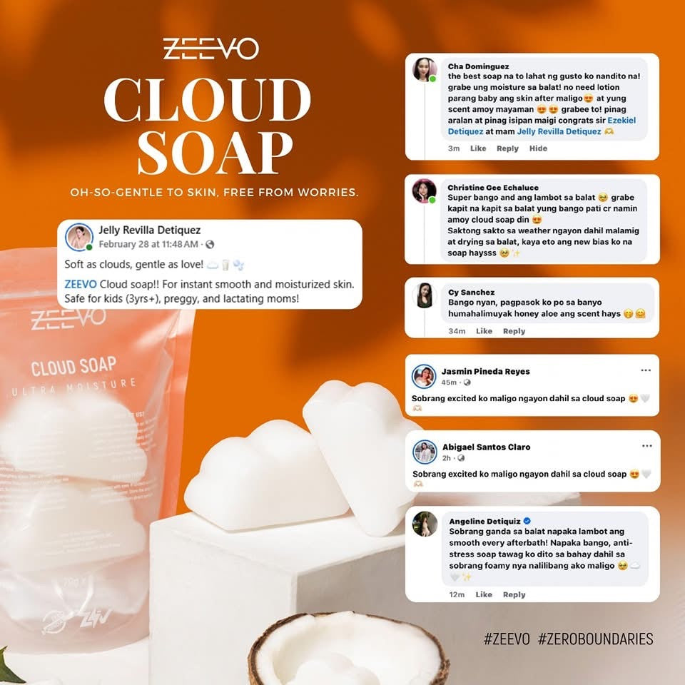 ZEEVO CLOUD SOAP
