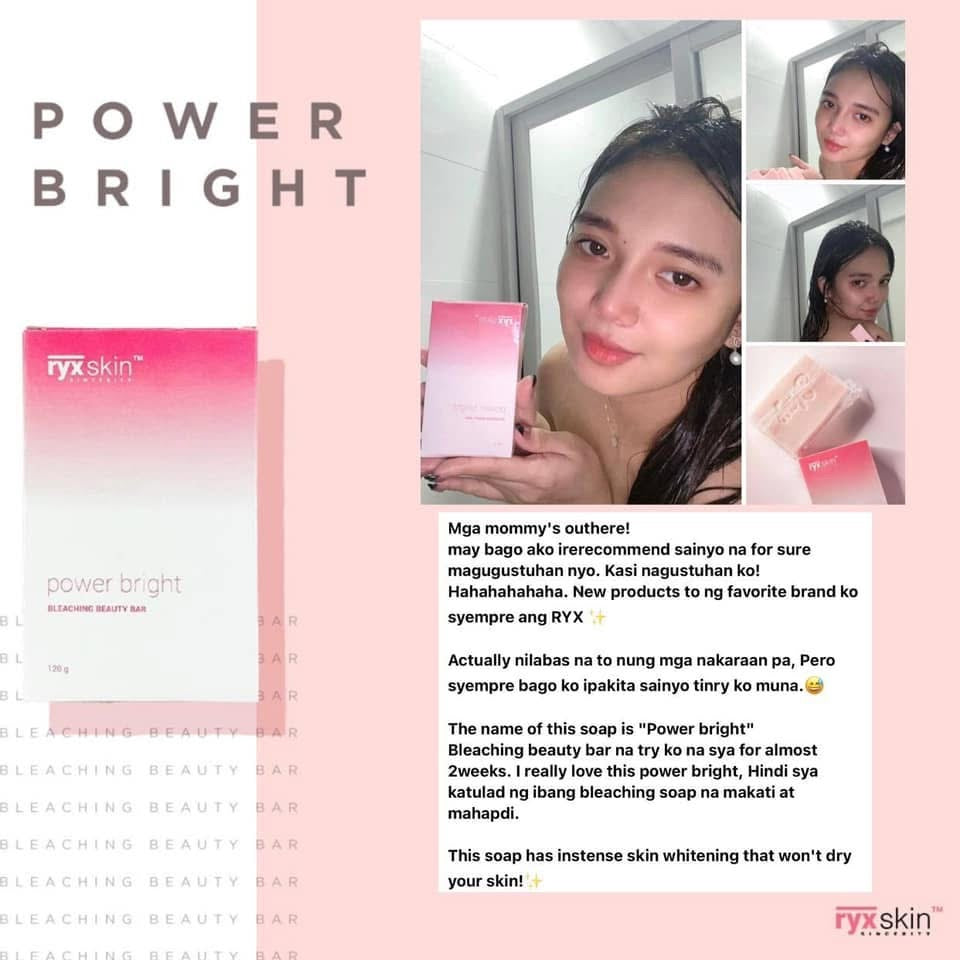 RYXSKIN POWER BRIGHT WHIPPED BEAUTY BAR  70gms (1 bar)