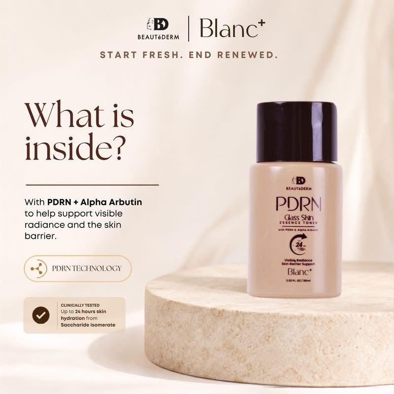 Blanc+ PDRN Glass Skin Essence Toner 60ml