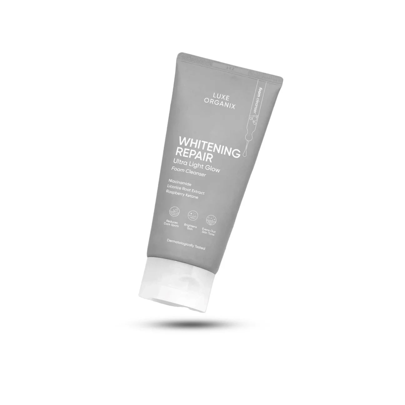 LUXE ORGANIX Brightening Repair Ultra Light Glow Foam Cleanser 150g