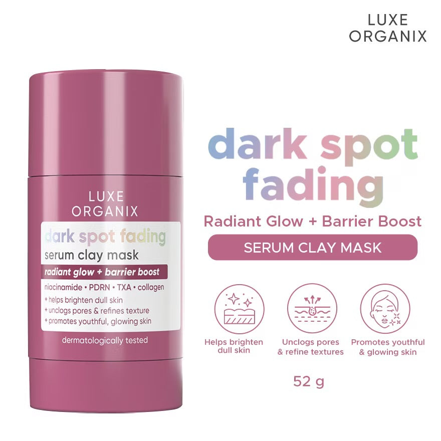 LUXE ORGANIX Dark Fading Spot Niacinamide Clay Mask 52g
