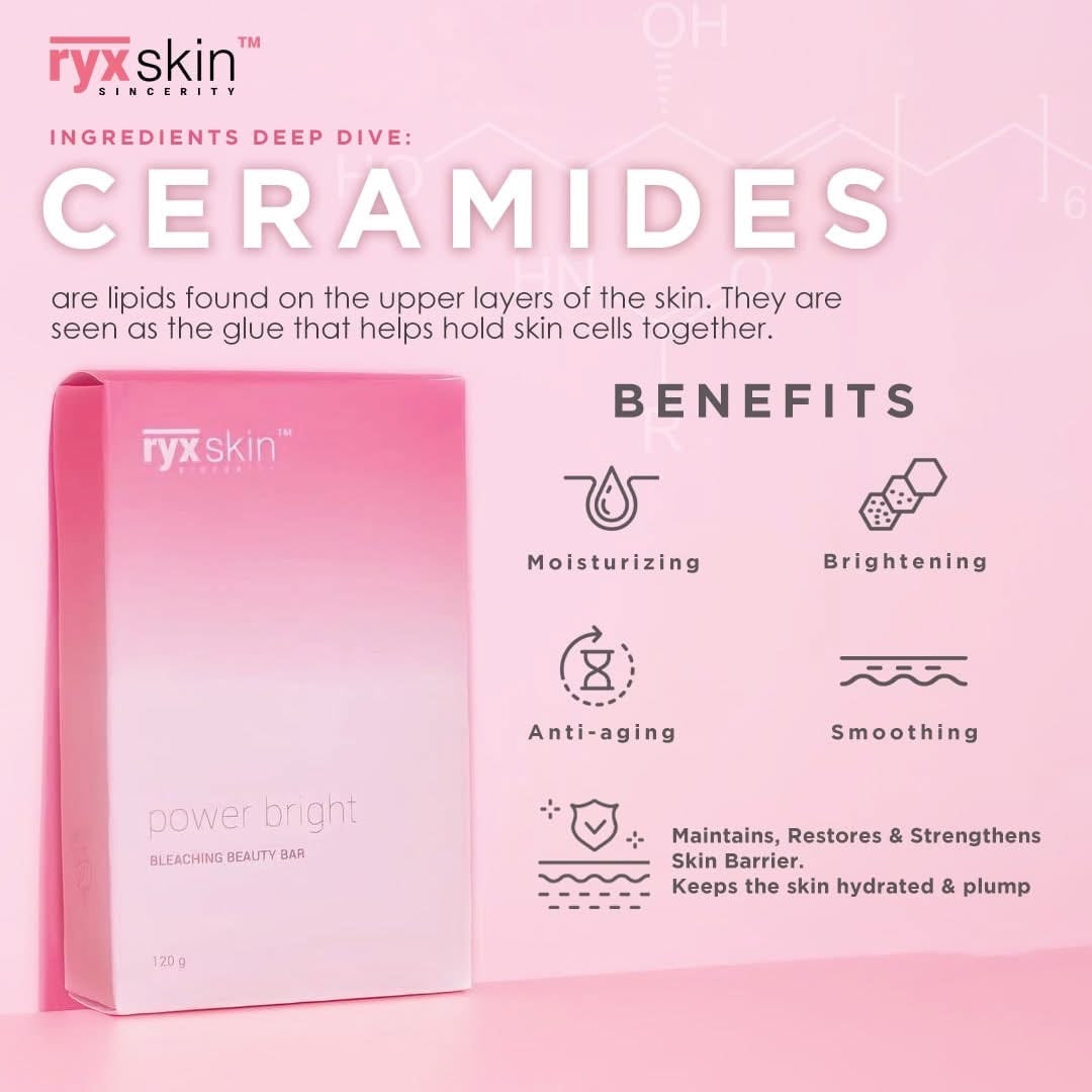 RYXSKIN POWER BRIGHT WHIPPED BEAUTY BAR  70gms (1 bar)