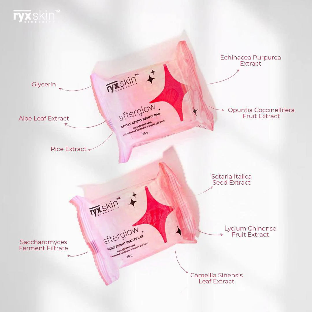 RYXSKIN AFTERGLOW GENTLE BRIGHT BEAUTY BAR 70gms