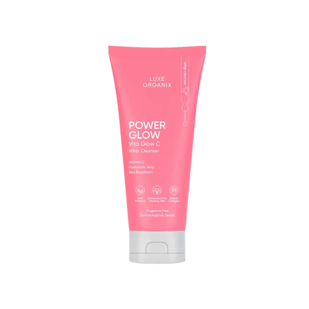 LUXE ORGANIX Power Glow Vita Glow C Whip Cleanser 150g