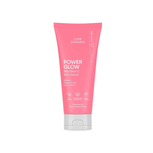 LUXE ORGANIX Power Glow Vita Glow C Whip Cleanser 150g