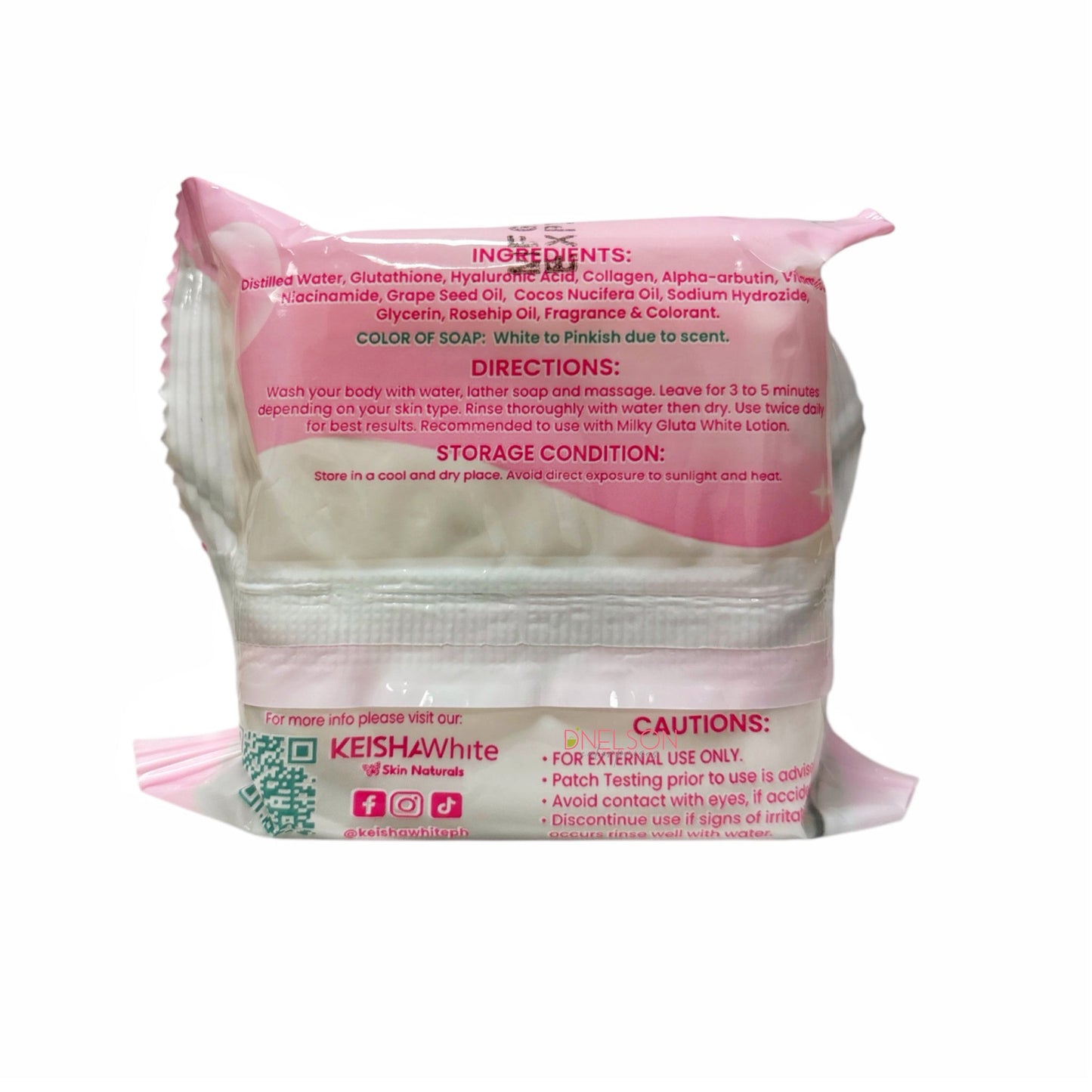 KEISHA White Skin Naturals Milky GlutaWhite Premium Soap 70gms