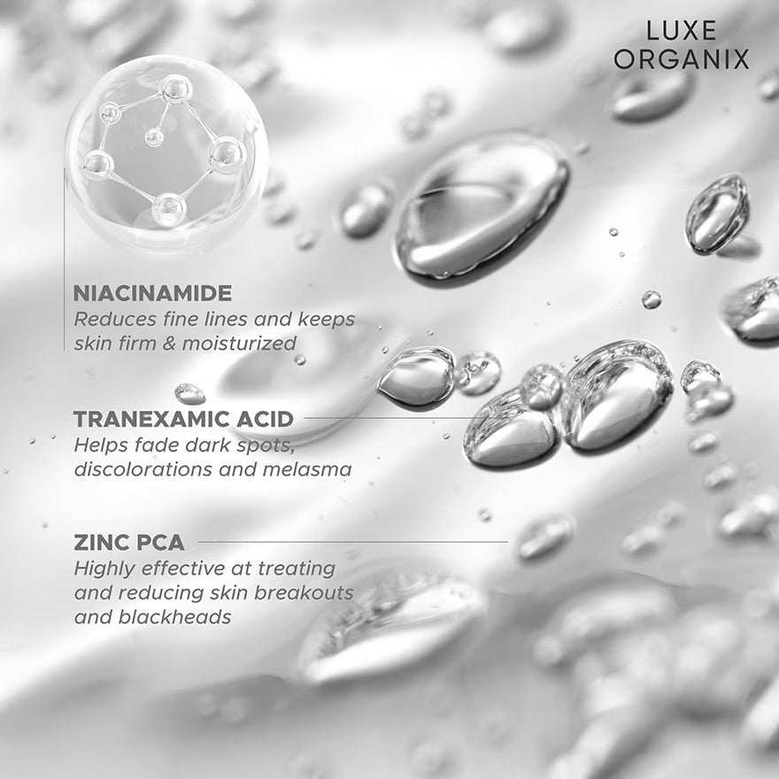 LUXE ORGANIX Brightening Repair Niacinamide 10% Serum 30ml