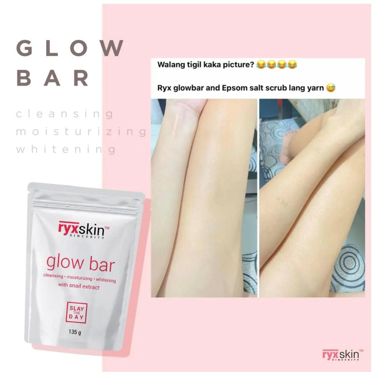 RYXSKIN GLOW BAR 135gms