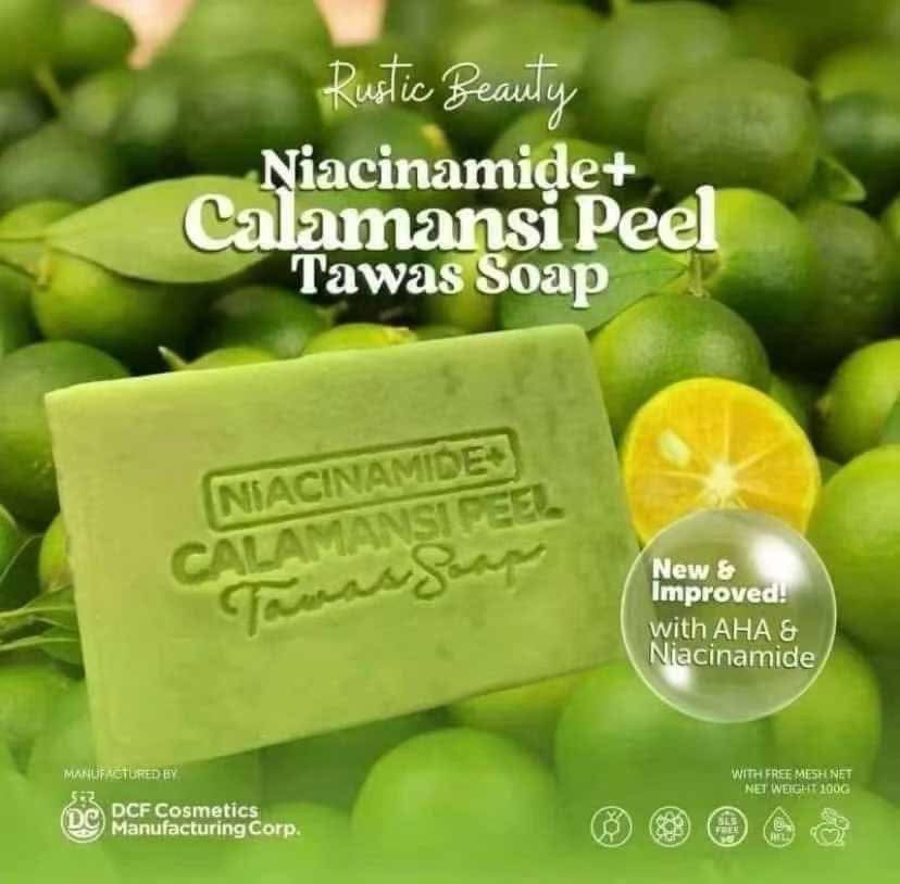 Niacinamide + Calamansi Peel Tawas Soap 100g