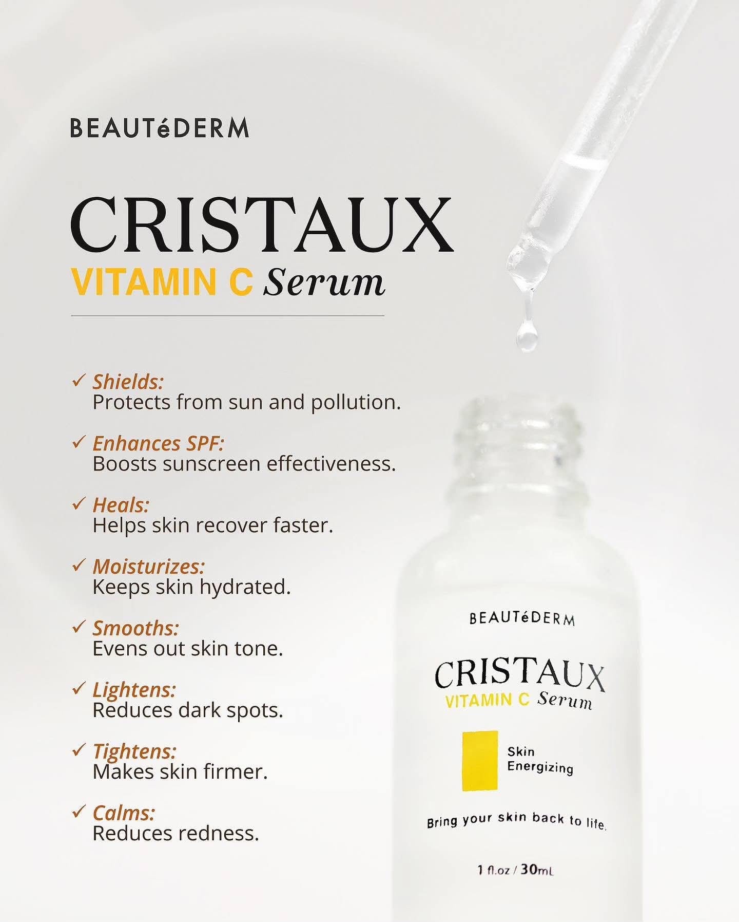 Cristaux Vitamin C Serum