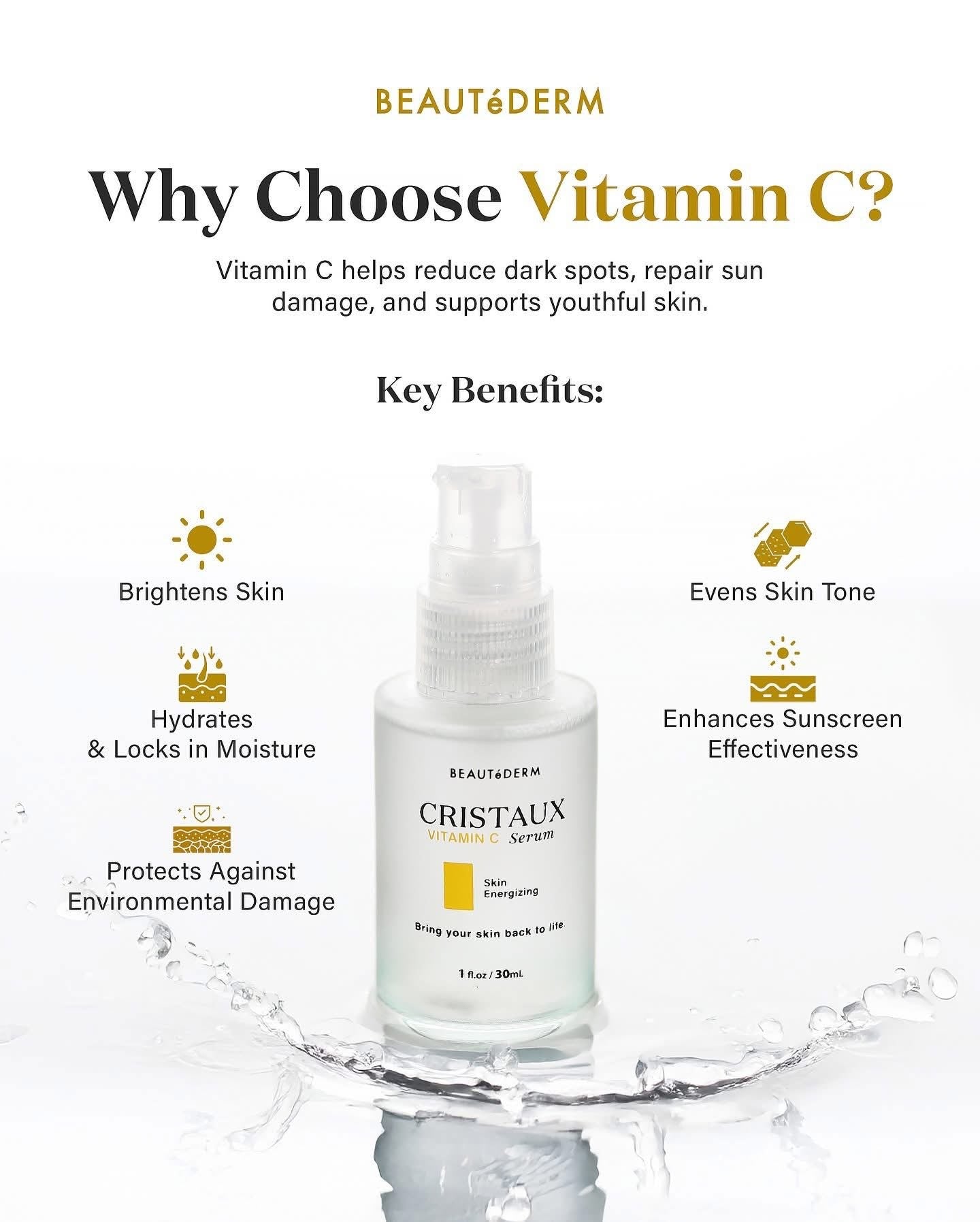 Cristaux Vitamin C Serum