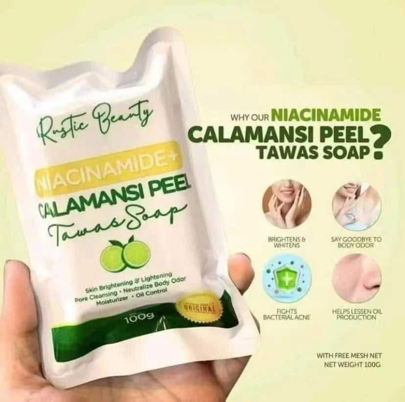 Niacinamide + Calamansi Peel Tawas Soap 100g