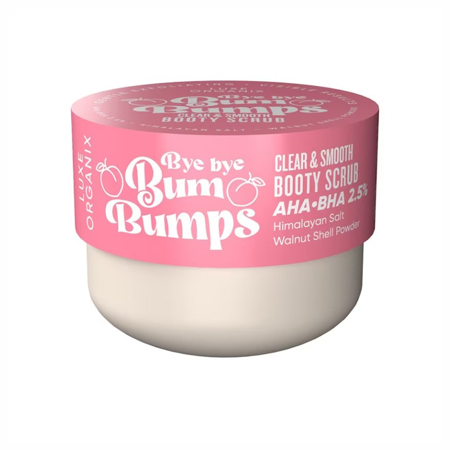 LUXE ORGANIX Bye Bye Bum Bumps Clear & Smooth Scrub 285g