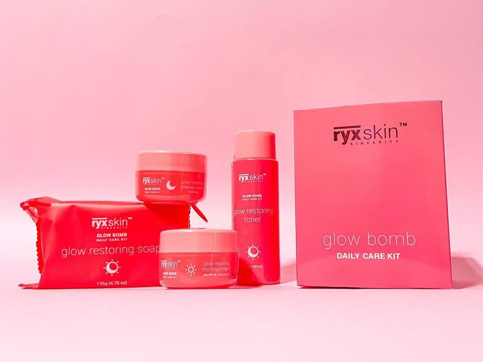RYXSKIN SINCERITY GLOW BOMB Daily Care Kit