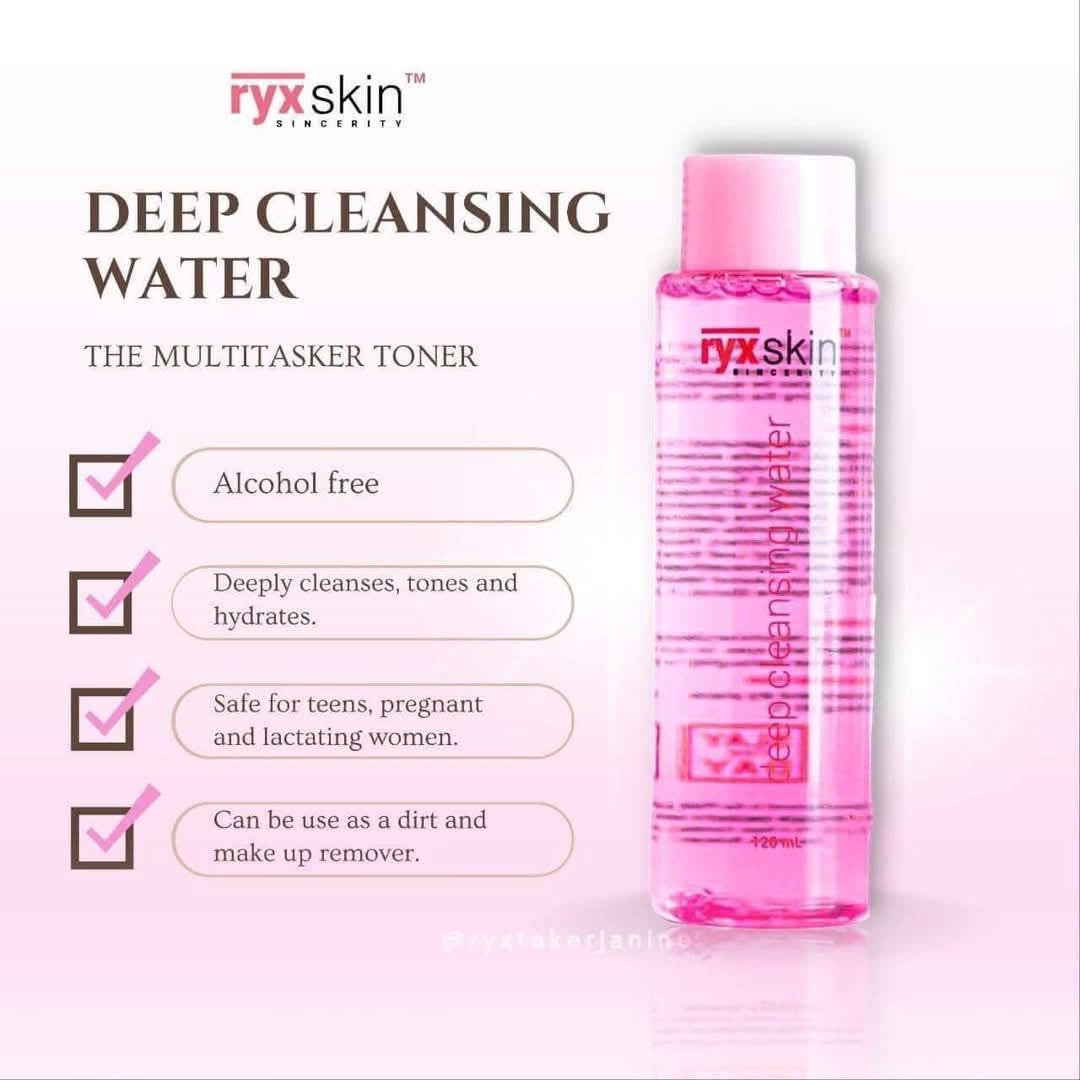 RYXSKIN DEEP CLEANSING WATER 120ml