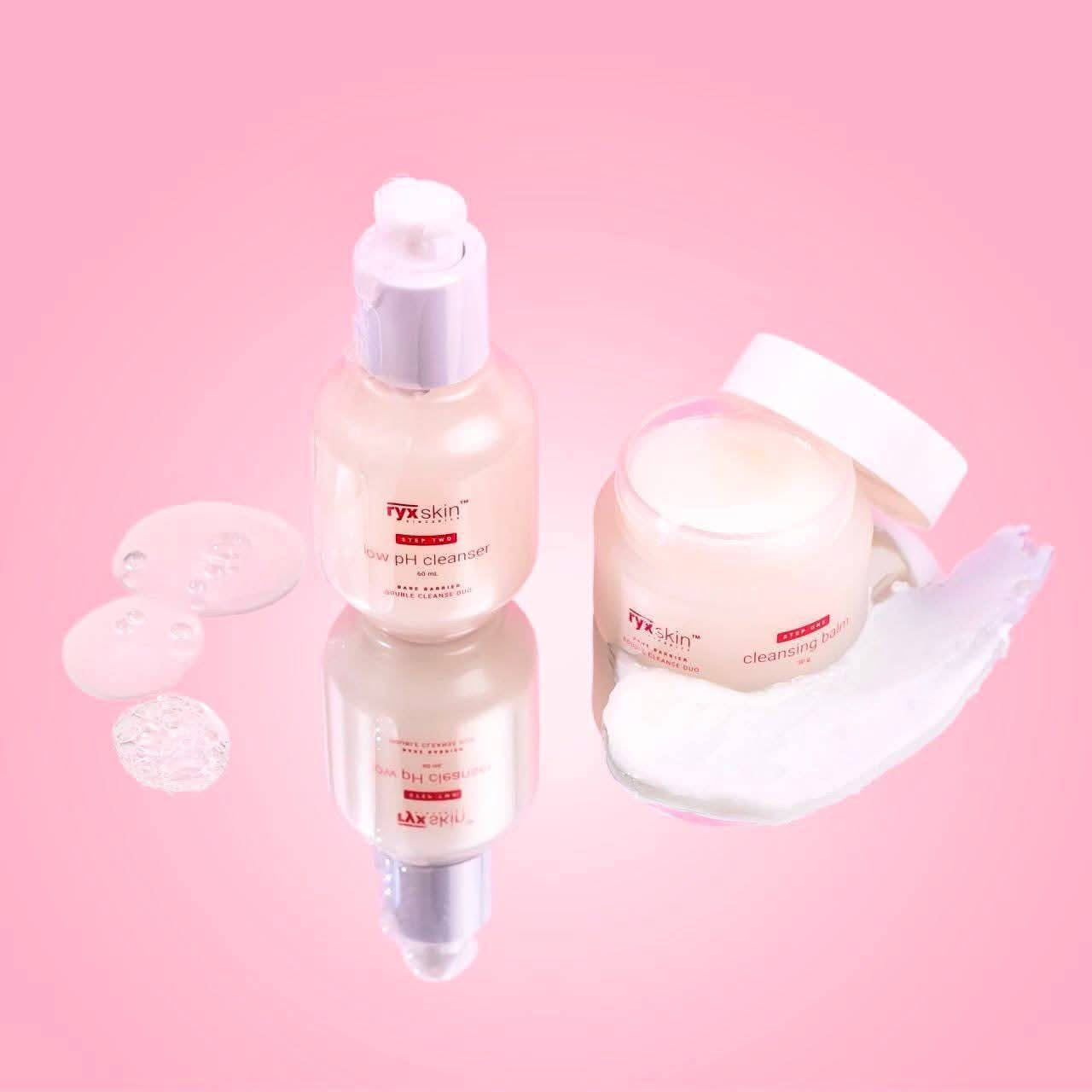 RYXSKIN BARE BARRIER, DOUBLE CLEANSED DUO