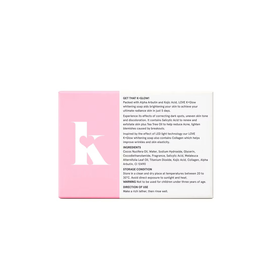 LOVE K-GLOW Collagen Bright Soap 90gms