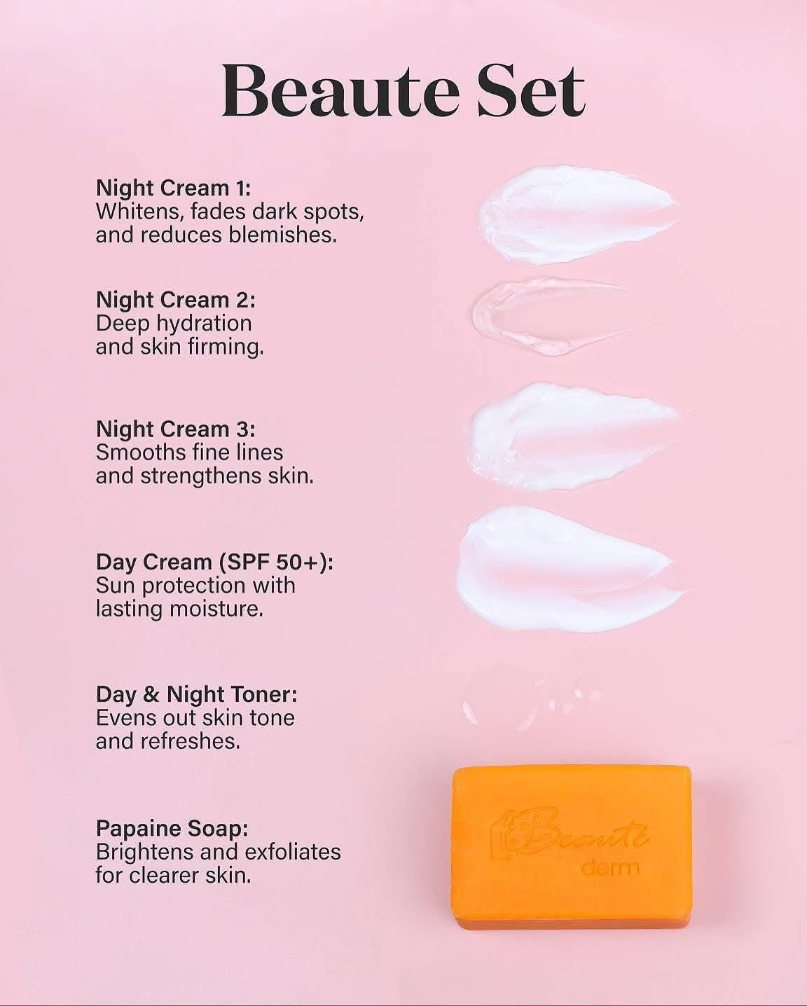 Regular Skincare Set* with 60ml Toner with FREE Day & Night Toner 60ml, Hair Oil and Purifie with Brush